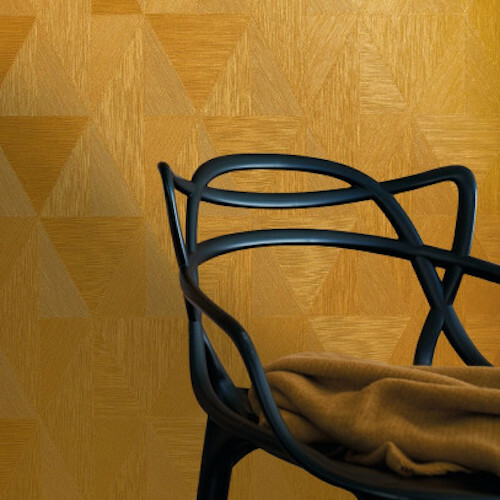 Parangon Jaune d'or Wallcovering by Casamance