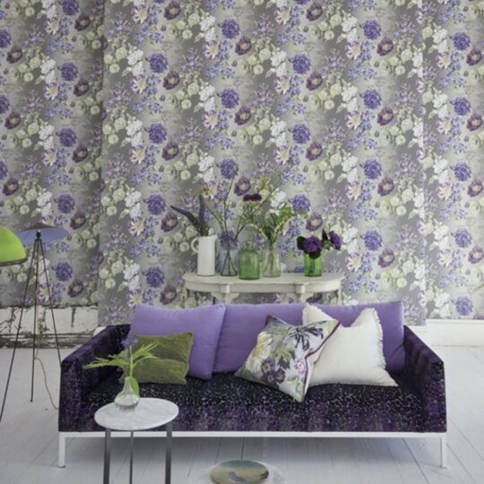 The edit florals wallpaper large square