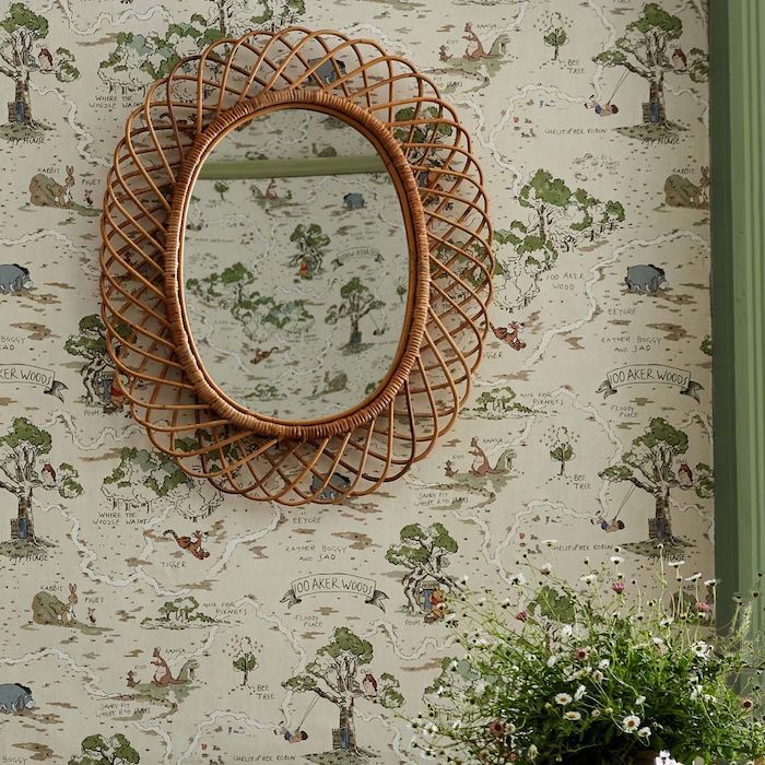 Hundred acre wood wallpaper 1 product detail