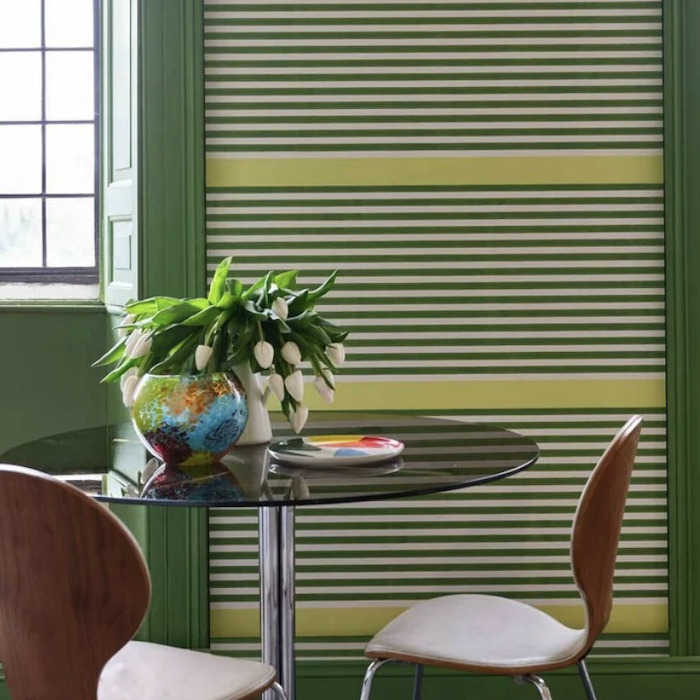 Carte blanche stripe wallpaper product detail