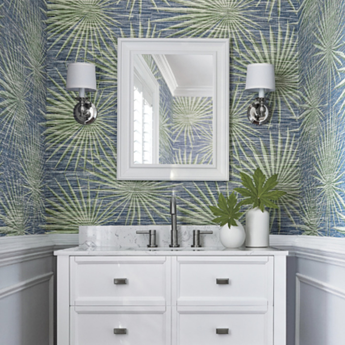 Palm frond wallpaper product detail