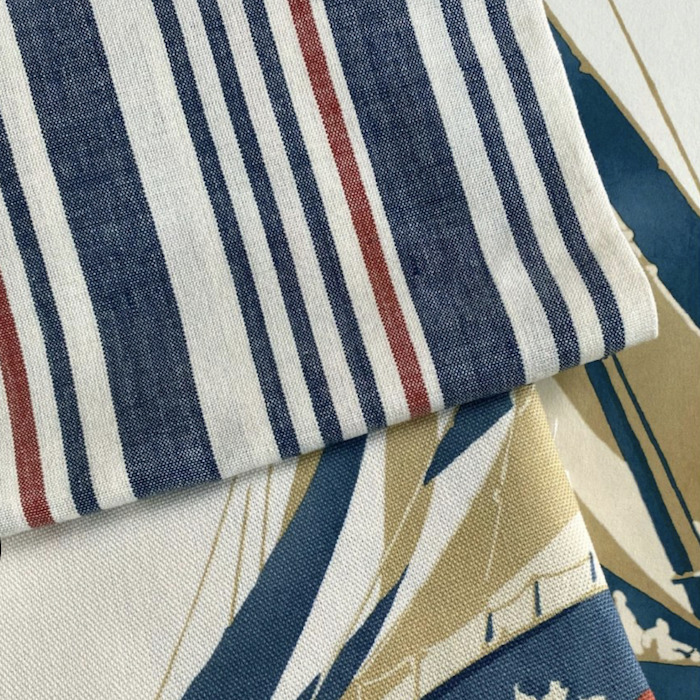 Spinnaker stripe fabric product detail