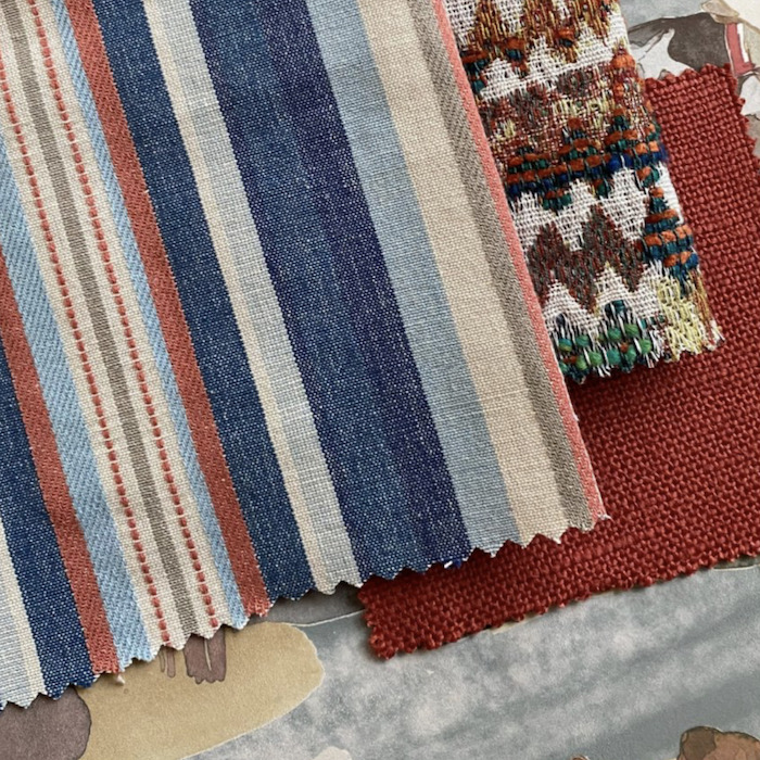 Medford stripe fabric product detail