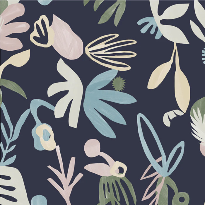 No rules wallpaper fabric botany dusk product detail