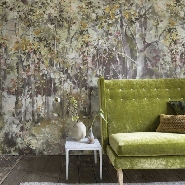 Bois de bouleau 2 wallpaper product detail