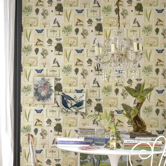 Flora and fauna wallpaper product detail