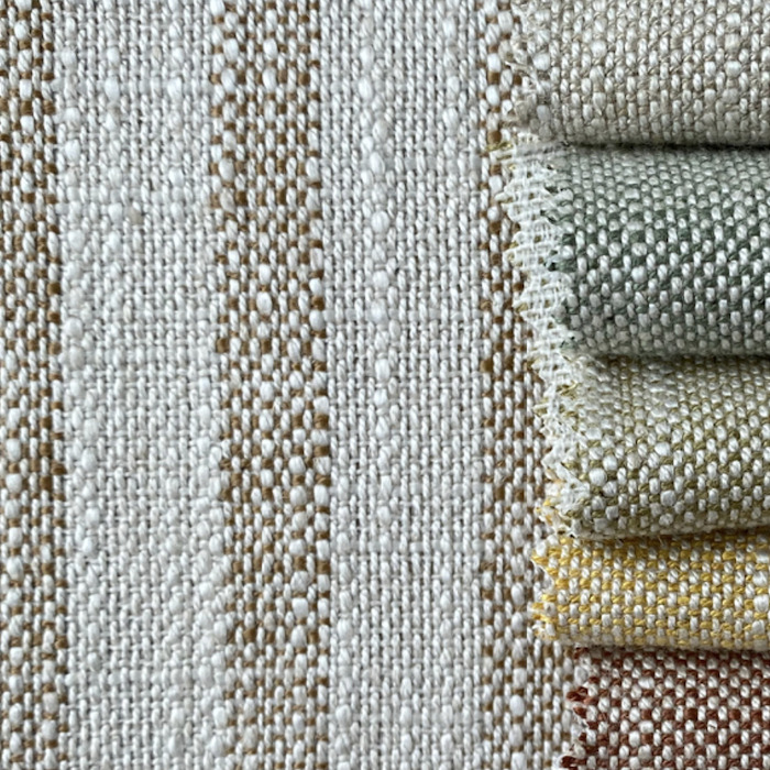 House stripe fabric product detail