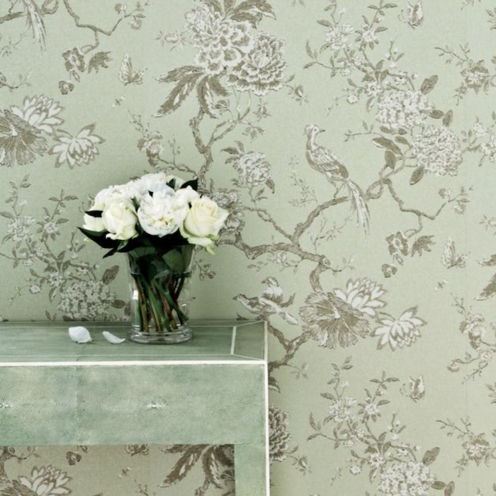 Oriental bird wallpaper product detail