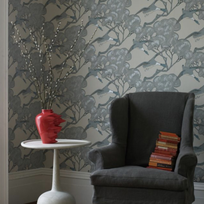 Flying ducks wallpaper product detail