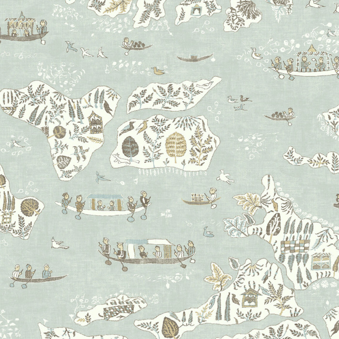 Lewis wood fabric srinagar map 1 product detail