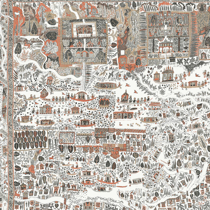 Lewis wood wallpaper srinagar map 11 product detail