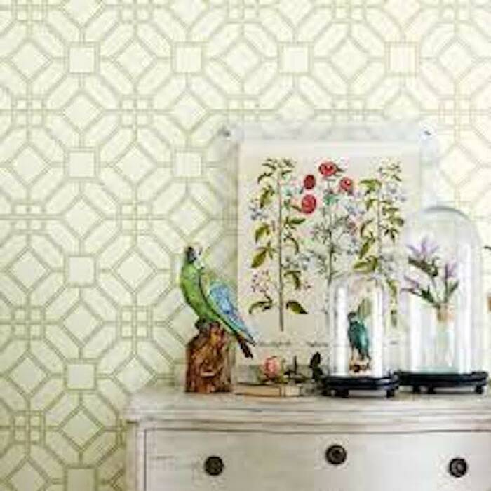 Veranda trellis wallpaper product detail