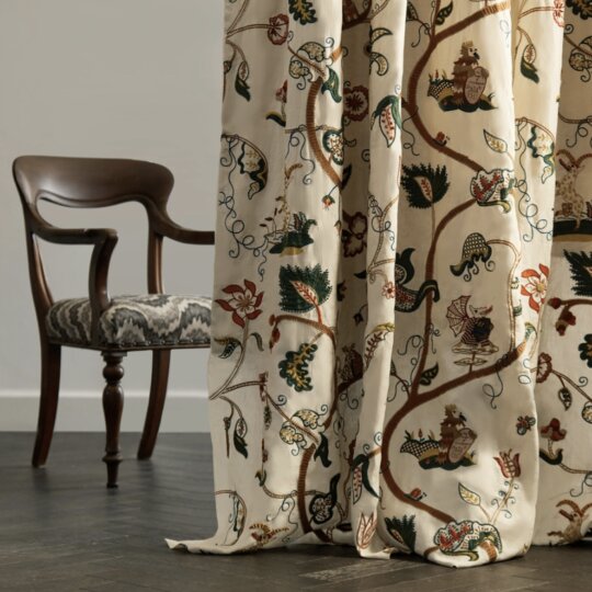 Zoffany arcadian thames fabric collection large square