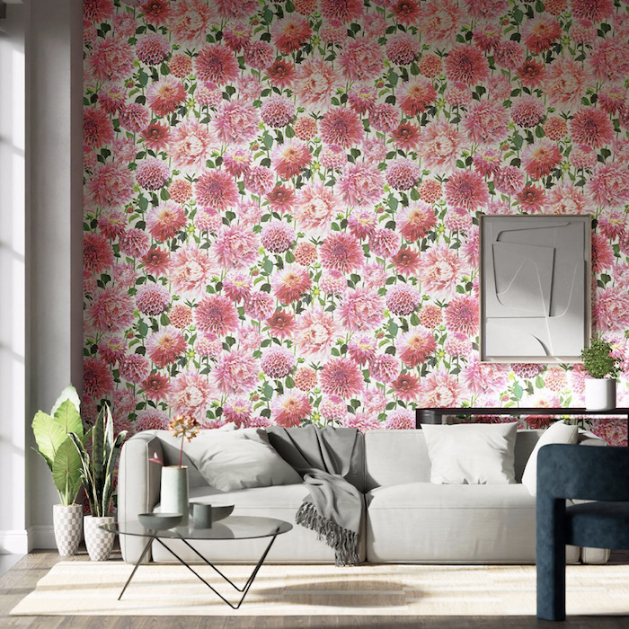 Dahlia wallpaper product detail