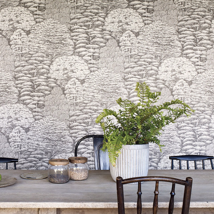 Woodland toile wallpaper product detail