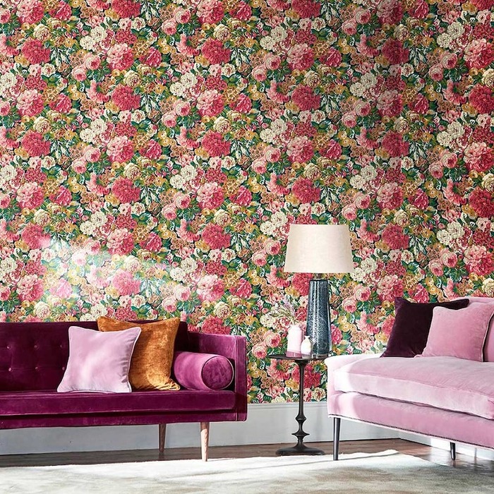 Rose peony wallpaper product detail