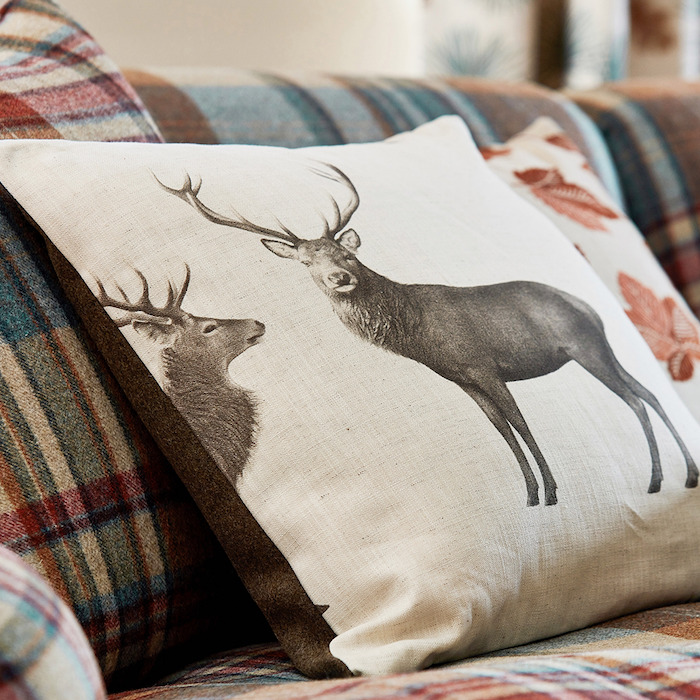 Evesham deer fabric product detail