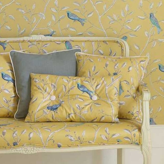 Finches fabric product detail