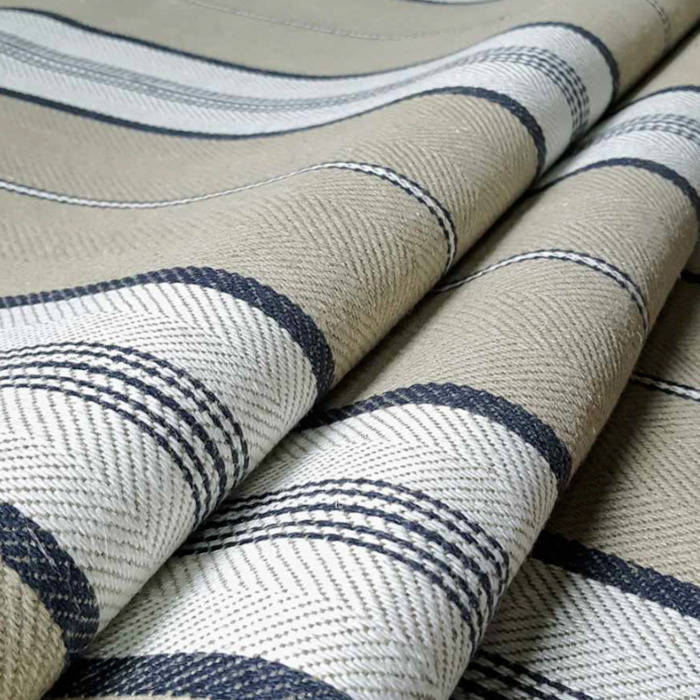 Troon stripe fabric product detail